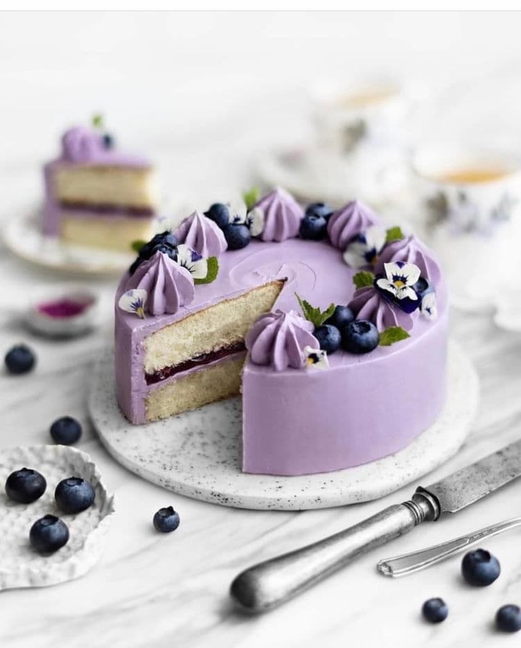 Blueberry Fresh Cream - 1Kg