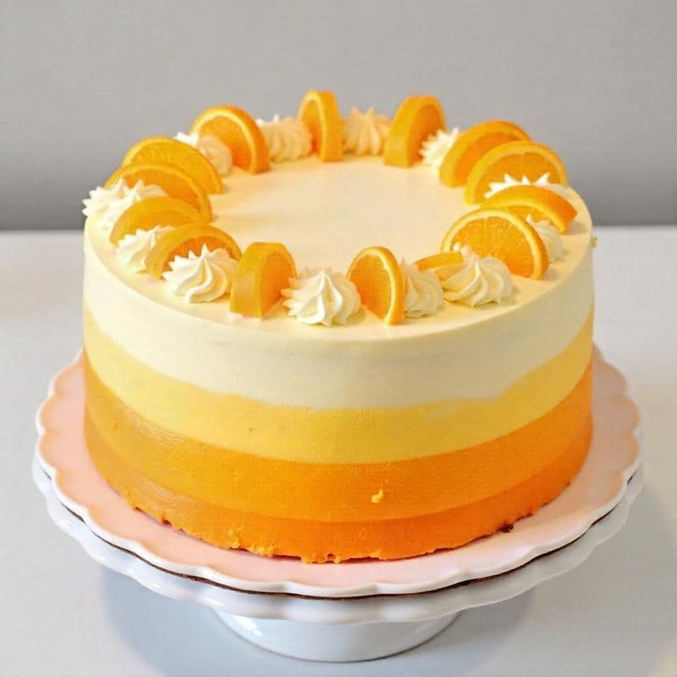 Orange Fresh Cream - 1Kg